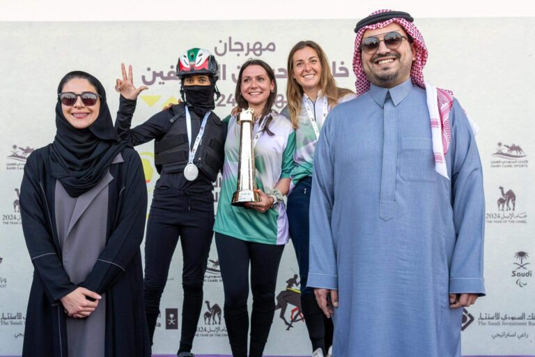 Dubai Women Sweep Podium at Riyadh’s First All-Women Camel Race